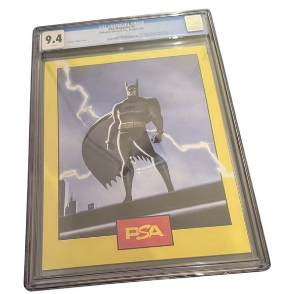 PSA Magazine #7 Collectors Batman Dark Knight Vintage Cover October 2024 CGC 9.4 - Picture 1 of 7
